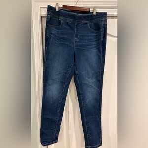 Torrid Lean Jean Super Soft Dark Blue Skinny Jeans